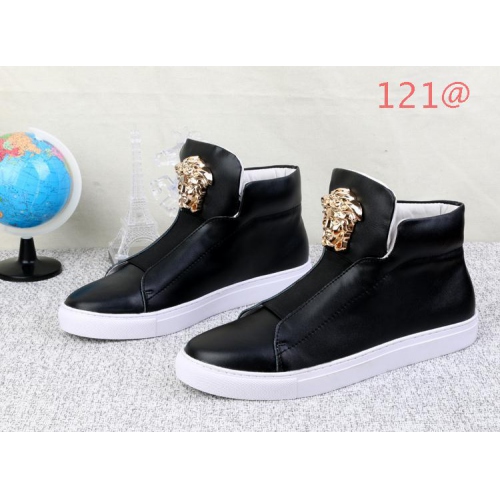 Cheap Versace High Tops Shoes For Men #136746, $$100.60 USD On Versace High Tops Shoes