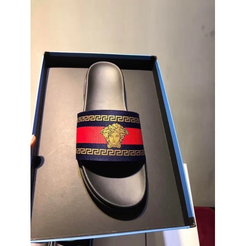 Cheap Versace Slippers For Men #296685, $$42.10 USD On Versace Slippers