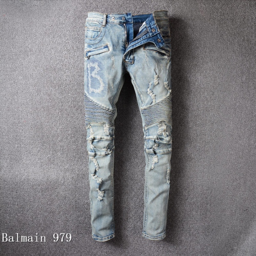 Cheap Balmain Jeans For Men #364715, $$64.00 USD On Balmain Jeans