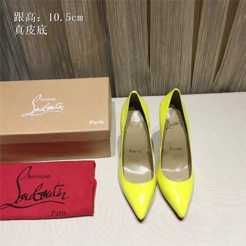 Replica Christian Louboutin CL High-heeled Shoes For Women #436796 $87.00 USD for Wholesale