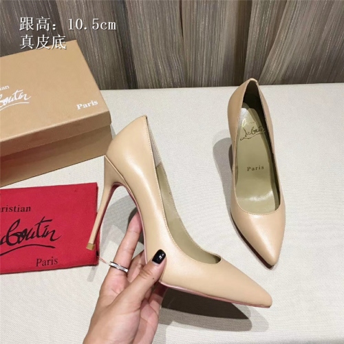 Cheap Christian Louboutin CL High-heeled Shoes For Women #436810, $$87.00 USD On Christian Louboutin High-heeled shoes