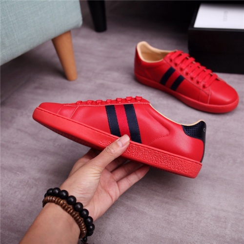 Replica Gucci Casual Shoes For Men #487109 $75.00 USD for Wholesale