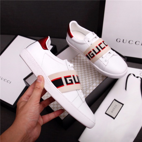 Replica Gucci Casual Shoes For Men #487113 $75.00 USD for Wholesale