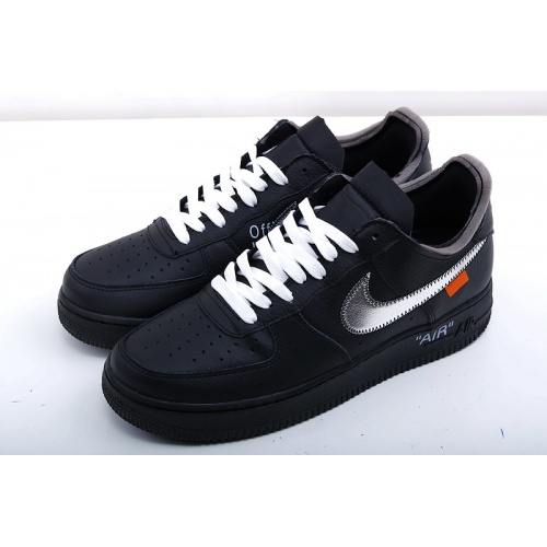 Cheap Nike Air Force 1 &amp; Off-White For Women #497447, $$76.00 USD On Nike Air Force 1