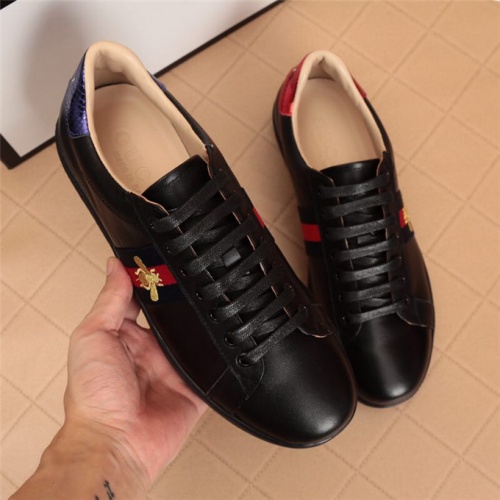 Replica Gucci Casual Shoes For Men #504398 $72.00 USD for Wholesale