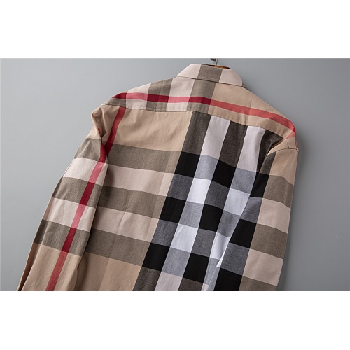 Replica Burberry Shirts Long Sleeved For Men #528752 $38.00 USD for Wholesale