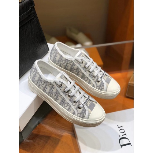 Replica Christian Dior Casual Shoes For Women #784124 $85.00 USD for Wholesale