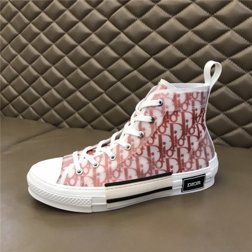 Replica Christian Dior High Tops Shoes For Men #791359 $80.00 USD for Wholesale