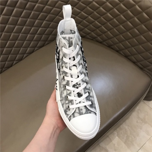 Replica Christian Dior High Tops Shoes For Women #791372 $80.00 USD for Wholesale