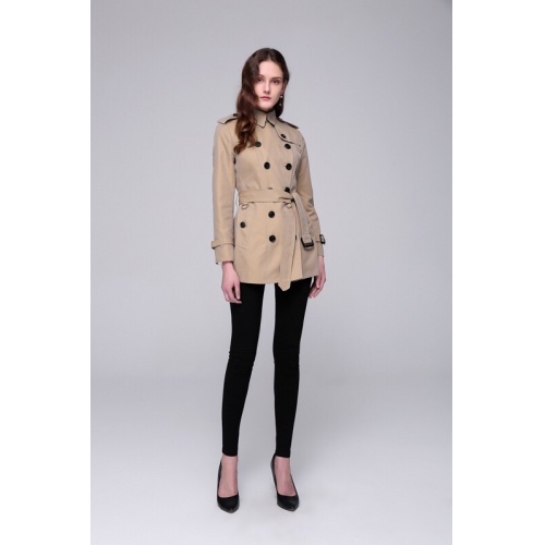 Replica Burberry Windbreaker Jacket Long Sleeved For Women #818334 $126.00 USD for Wholesale