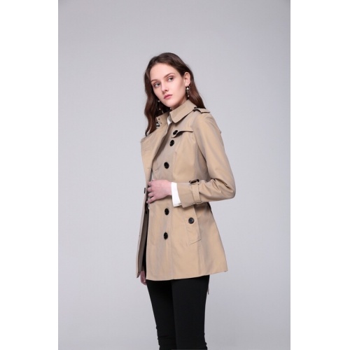 Replica Burberry Windbreaker Jacket Long Sleeved For Women #818334 $126.00 USD for Wholesale