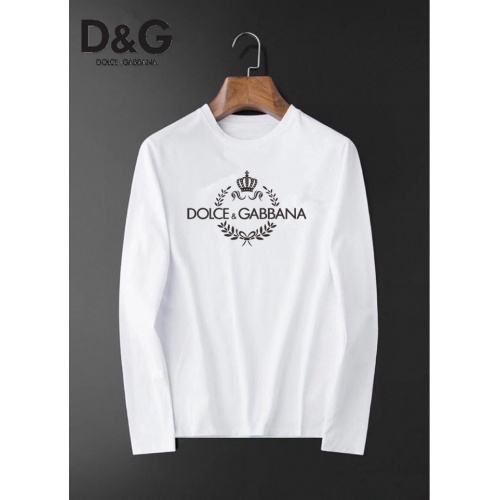 Cheap Dolce &amp; Gabbana D&amp;G T-Shirts Long Sleeved For Men #834674, $$34.00 USD On Dolce &amp; Gabbana D&amp;G T-Shirts