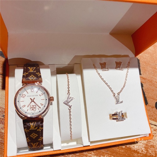 Cheap Louis Vuitton Watches Set For Women #836305, $$38.00 USD On Louis Vuitton Watches