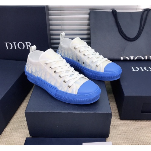 Replica Christian Dior Casual Shoes For Men #850255 $89.00 USD for Wholesale