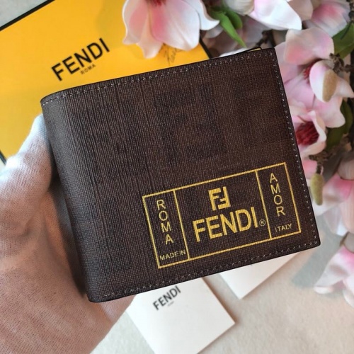 Cheap Fendi AAA Man Wallets #853397, $$60.00 USD On Fendi AAA Man Wallets