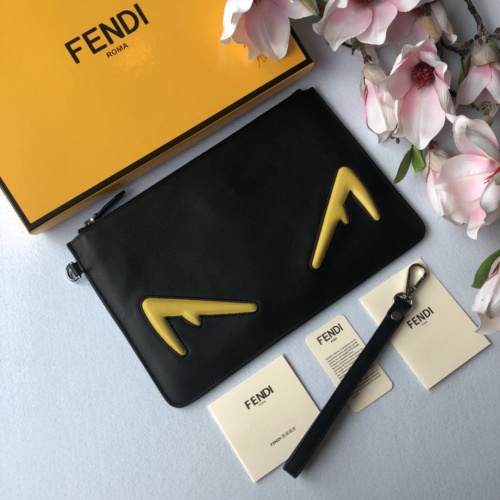 Cheap Fendi AAA Man Wallets #855744, $$72.00 USD On Fendi AAA Man Wallets