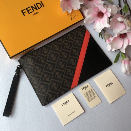 Cheap Fendi AAA Man Wallets #855747, $$72.00 USD On Fendi AAA Man Wallets