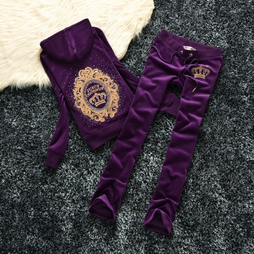 Replica Juicy Couture Tracksuits Long Sleeved For Women #860550 $52.00 USD for Wholesale