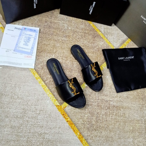 Cheap Yves Saint Laurent YSL Slippers For Women #865659, $$50.00 USD On Yves Saint Laurent YSL Slippers