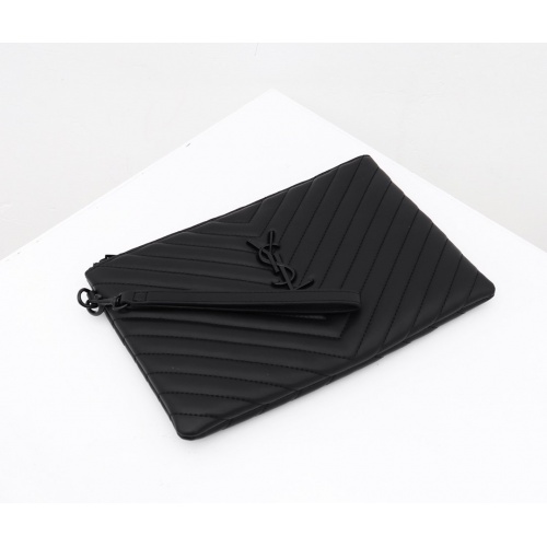 Replica Yves Saint Laurent AAA Wallets For Women #871062 $68.00 USD for Wholesale