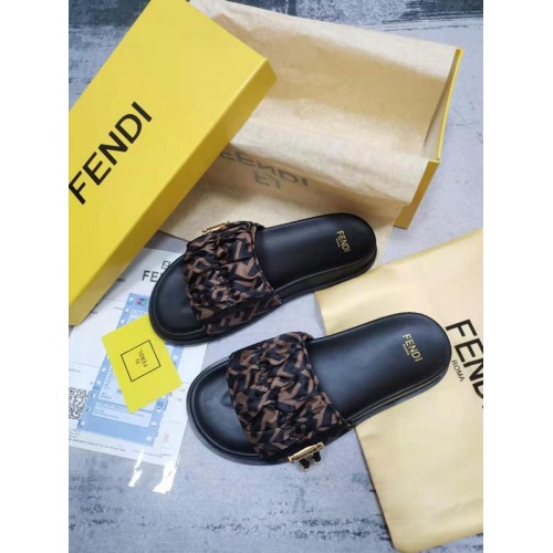 Cheap Fendi Slippers For Women #886322, $$72.00 USD On Fendi Slippers