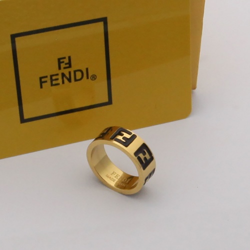 Cheap Fendi rings In Gold #930455, $$27.00 USD On Fendi Rings