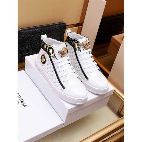 Cheap Versace High Tops Shoes For Men #936688, $$82.00 USD On Versace High Tops Shoes