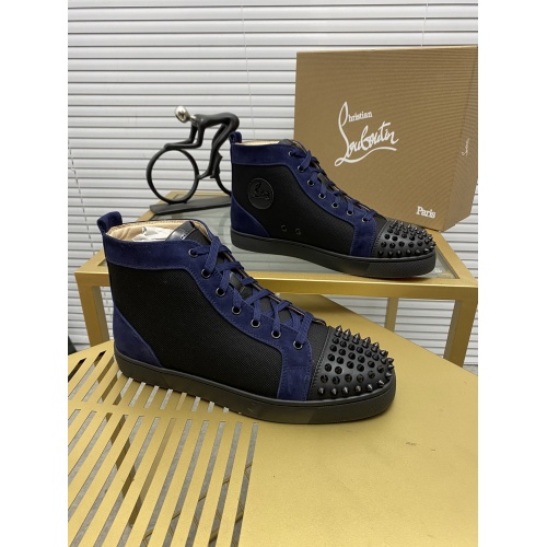 Cheap Christian Louboutin High Tops Shoes For Men #946424, $$92.00 USD On Christian Louboutin High Top Shoes