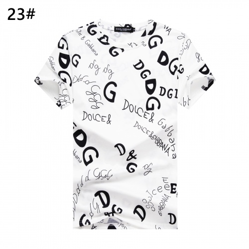 Cheap Dolce &amp; Gabbana D&amp;G T-Shirts Short Sleeved For Men #947360, $$24.00 USD On Dolce &amp; Gabbana D&amp;G T-Shirts