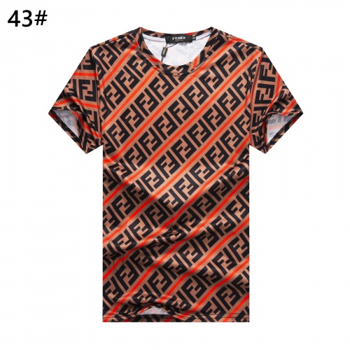 Cheap Fendi T-Shirts Short Sleeved For Men #947404, $$24.00 USD On Fendi T-Shirts