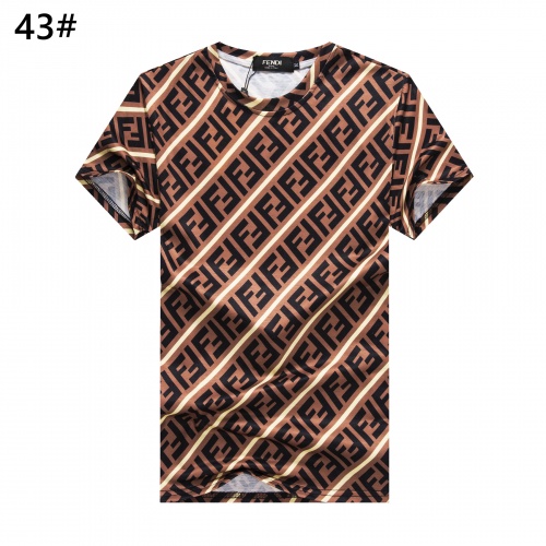 Cheap Fendi T-Shirts Short Sleeved For Men #947405, $$24.00 USD On Fendi T-Shirts