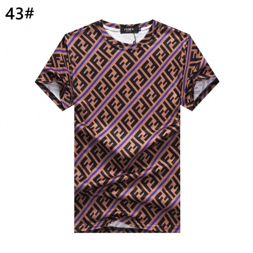 Cheap Fendi T-Shirts Short Sleeved For Men #947406, $$24.00 USD On Fendi T-Shirts