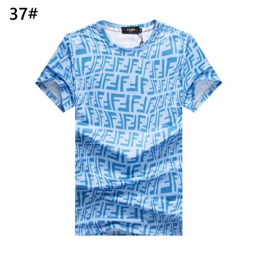 Cheap Fendi T-Shirts Short Sleeved For Men #947407, $$24.00 USD On Fendi T-Shirts