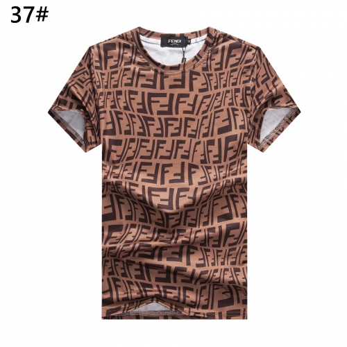 Cheap Fendi T-Shirts Short Sleeved For Men #947408, $$24.00 USD On Fendi T-Shirts