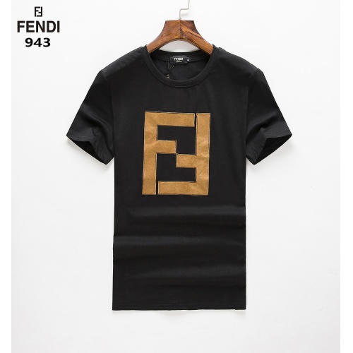 Cheap Fendi T-Shirts Short Sleeved For Men #947507, $$24.00 USD On Fendi T-Shirts