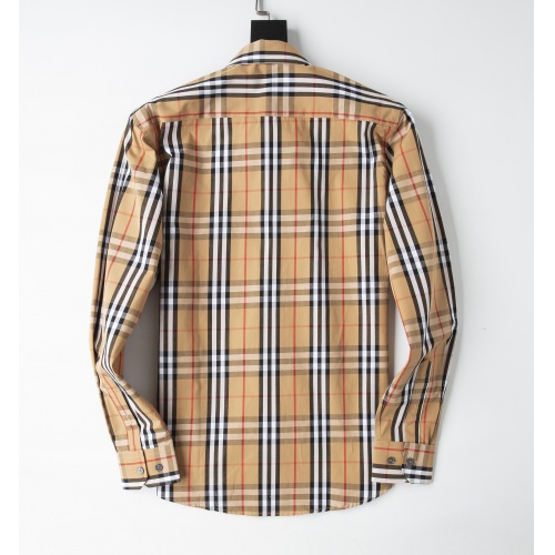 Replica Burberry Shirts Long Sleeved For Men #947921 $36.00 USD for Wholesale