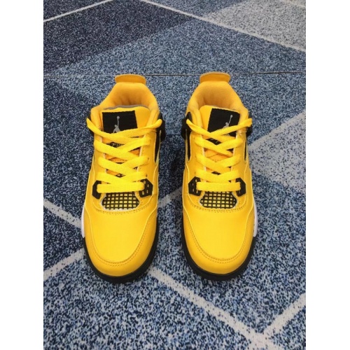 Replica Air Jordan 4 IV Kids Shoes For Kids #948185 $56.00 USD for Wholesale