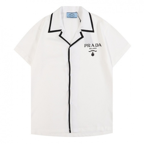 Cheap Prada Shirts Short Sleeved For Men #948575, $$32.00 USD On Prada Shirts