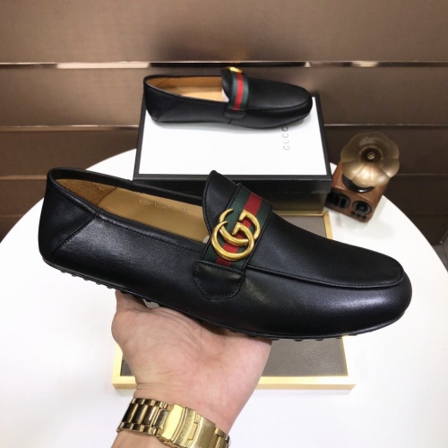 Replica Gucci Oxfords Shoes For Men #953612 $85.00 USD for Wholesale