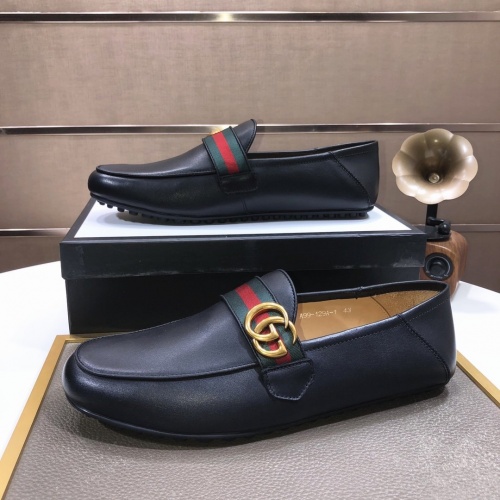 Replica Gucci Oxfords Shoes For Men #953612 $85.00 USD for Wholesale