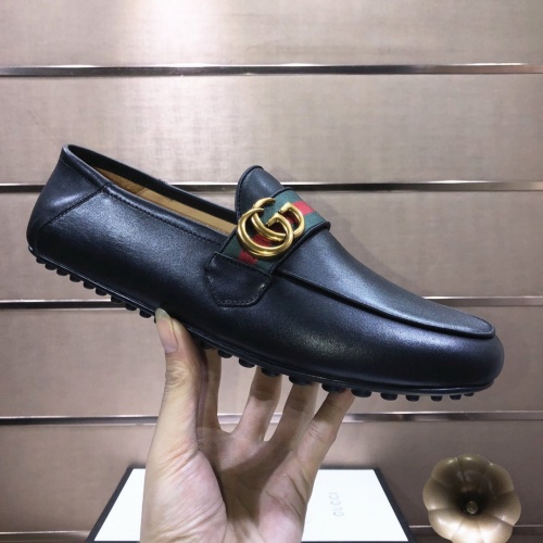 Replica Gucci Oxfords Shoes For Men #953612 $85.00 USD for Wholesale