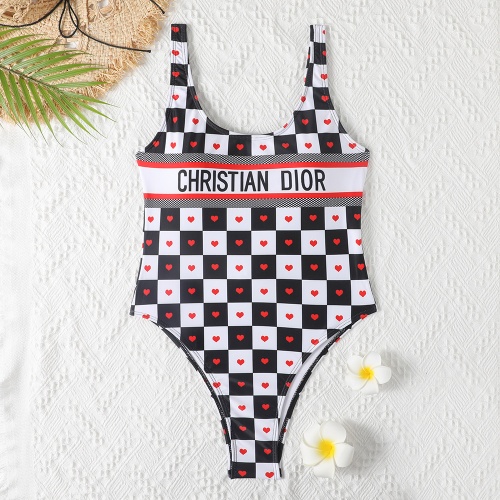 Cheap Christian Dior Bathing Suits Sleeveless For Women #960612, $$29.00 USD On Christian Dior Bathing Suits