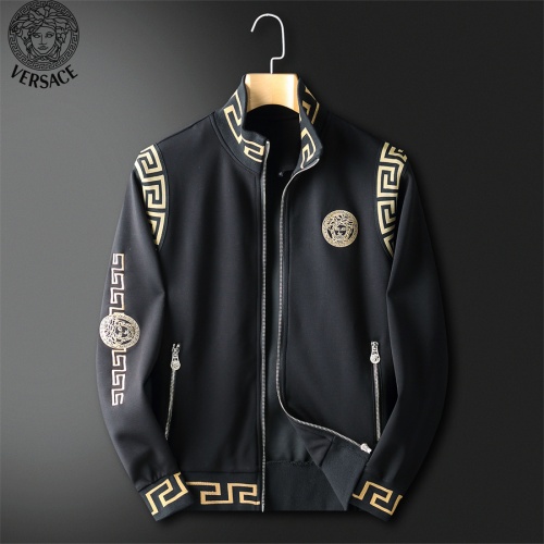 Replica Versace Tracksuits Long Sleeved For Men #961091 $92.00 USD for Wholesale