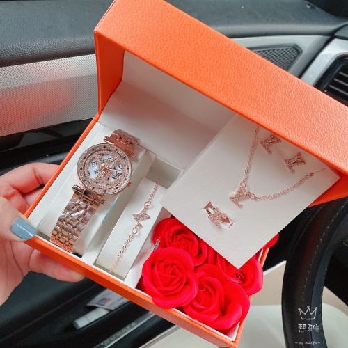 Replica Louis Vuitton Watches For Women #976483 $45.00 USD for Wholesale