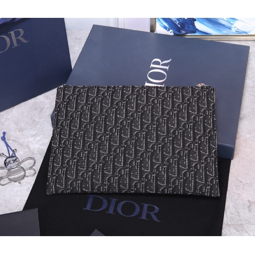 Replica Christian Dior AAA Man Wallets #985109 $82.00 USD for Wholesale