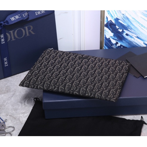 Replica Christian Dior AAA Man Wallets #985109 $82.00 USD for Wholesale