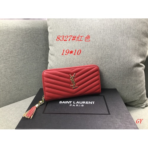 Cheap Yves Saint Laurent YSL Wallets For Women #991885, $$19.00 USD On Yves Saint Laurent YSL Wallets