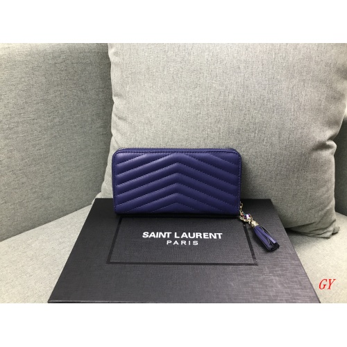 Replica Yves Saint Laurent YSL Wallets For Women #991886 $19.00 USD for Wholesale