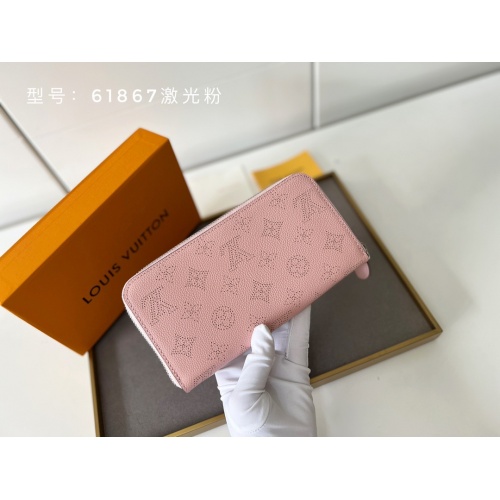 Replica Louis Vuitton AAA Quality Wallets #1005222 $45.00 USD for Wholesale