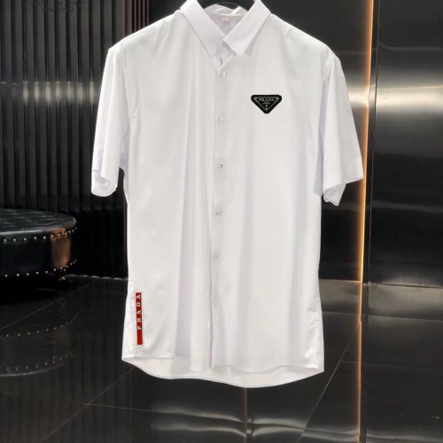 Cheap Prada Shirts Short Sleeved For Men #1008915, $$38.00 USD On Prada Shirts